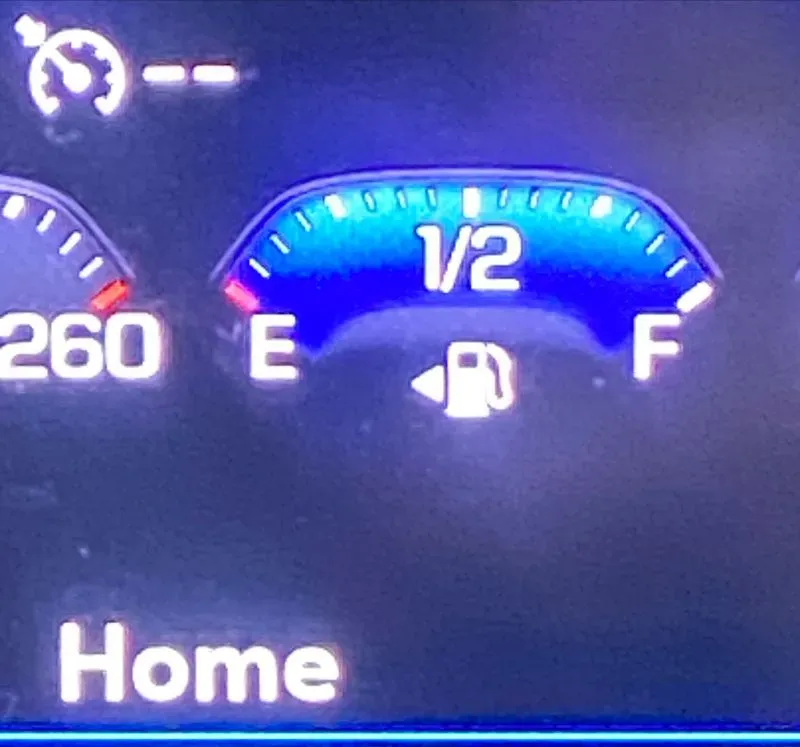 Read the gauges!